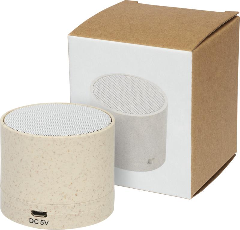 Kikai wheat straw Bluetooth® speaker