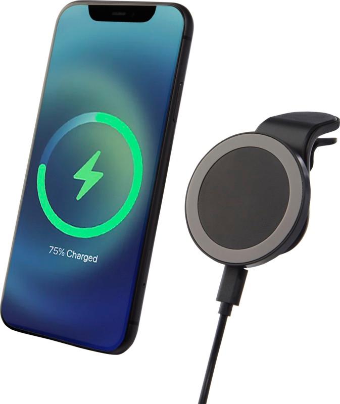 Magclick 10W wireless magnetic car charger