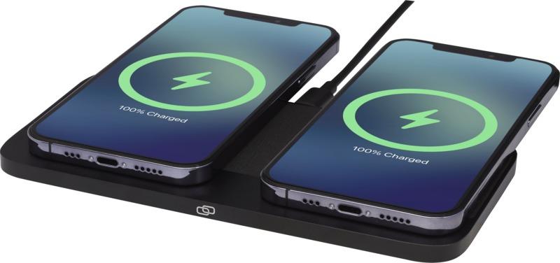 Hybrid 15W premium dual wireless charging pad