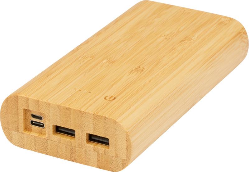 Tulda 20.000 mAh bamboo power bank