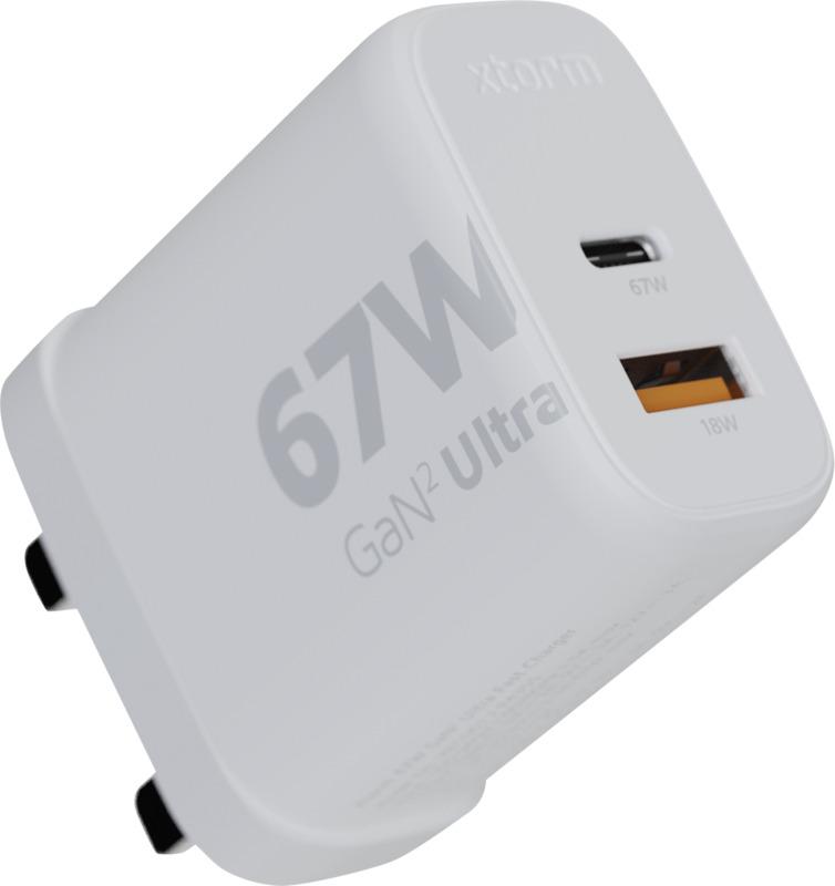 Xtorm XEC067G GaN² Ultra 67W wall charger - UK plug