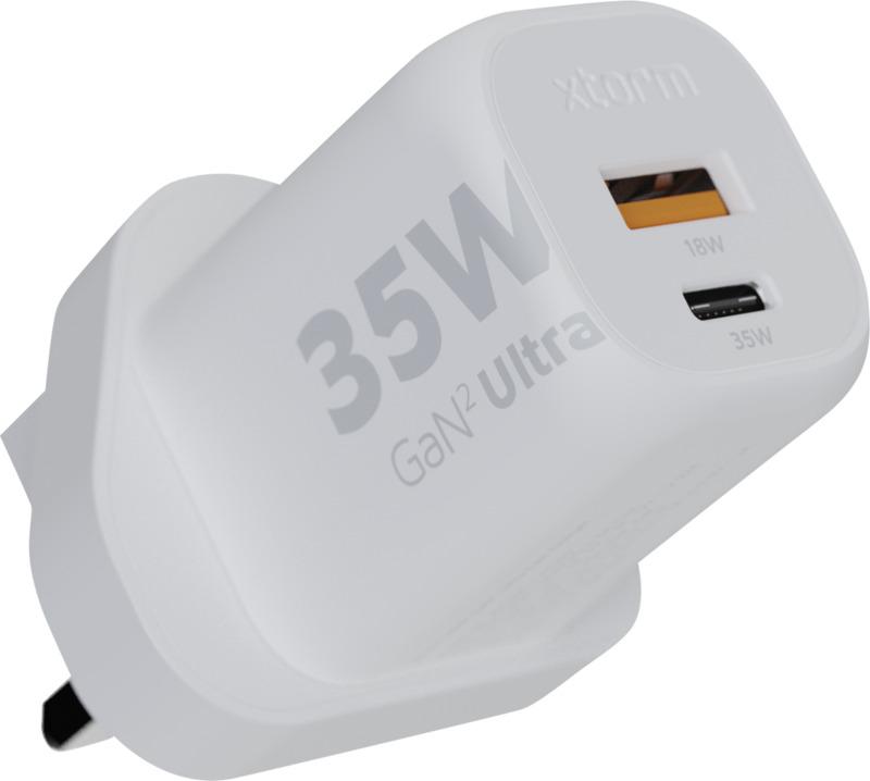 Xtorm XEC035 GaN² Ultra 35W wall charger - UK plug