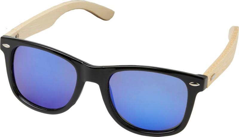 Taiyō rPET/bamboo mirrored polarized sunglasses in gift box