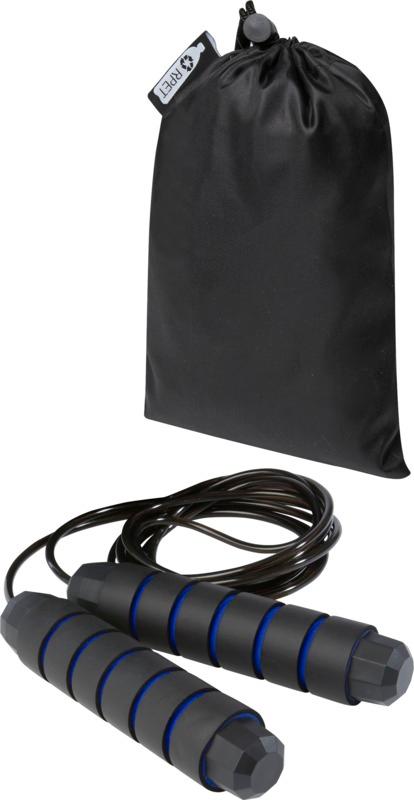 Austin soft skipping rope in recycled PET pouch