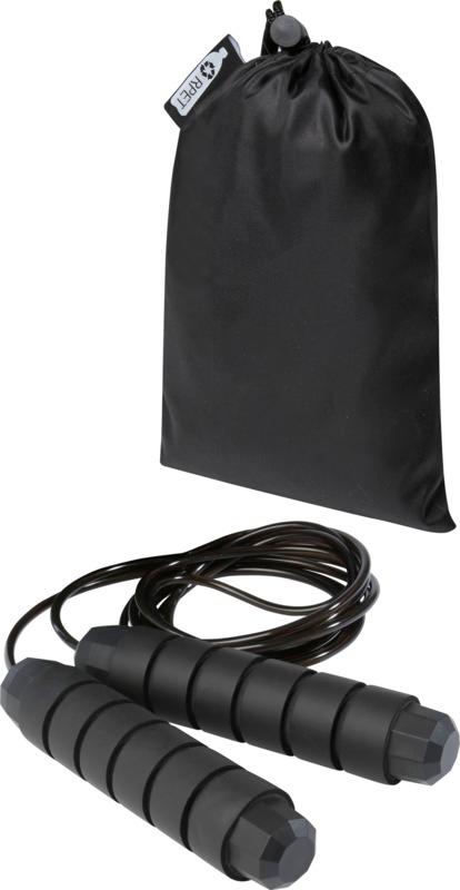 Austin soft skipping rope in recycled PET pouch