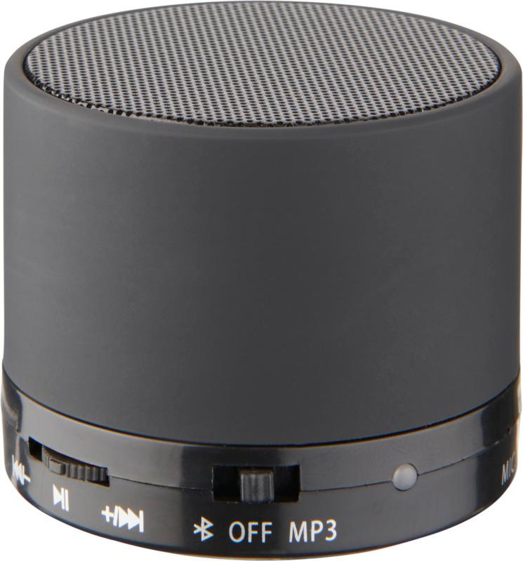 Duck cylinder Bluetooth® speaker with rubber finish