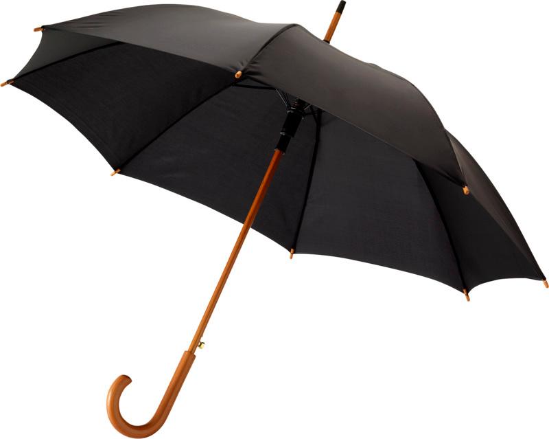 Kyle 23" auto open umbrella wooden shaft and handle