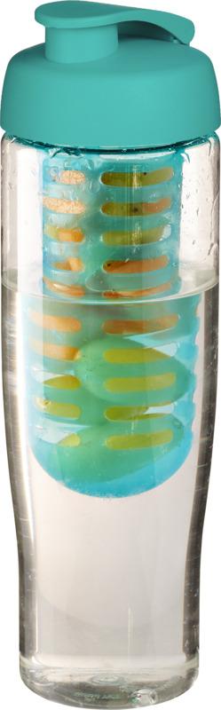 H2O Active® Tempo 700 ml flip lid sport bottle & infuser