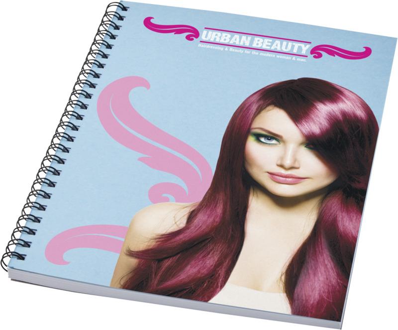 Desk-Mate® A5 colour spiral notebook