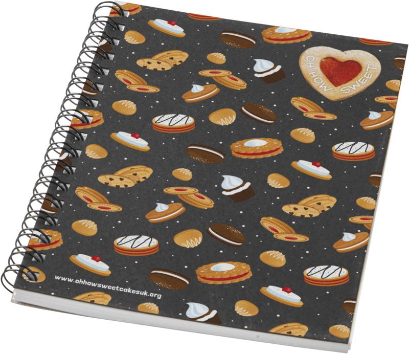 Desk-Mate® A6 colour spiral notebook