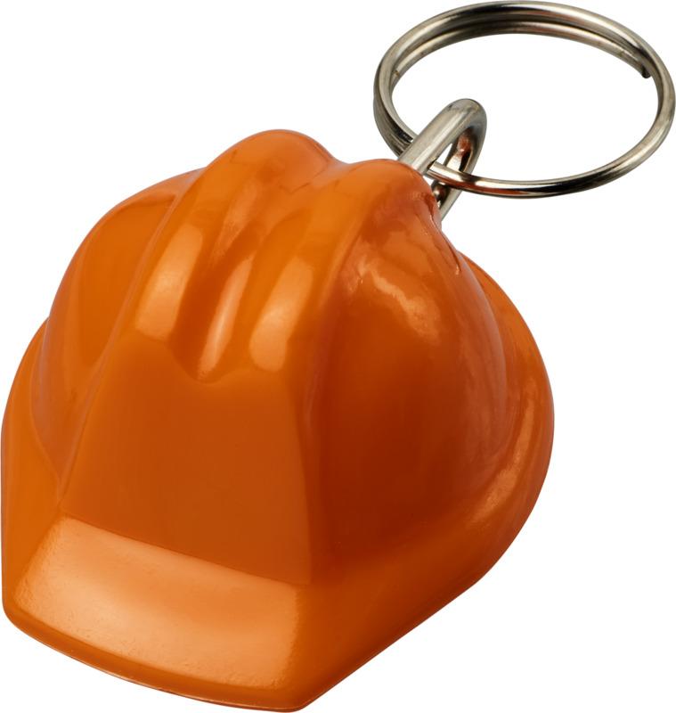 Kolt hard hat-shaped recycled keychain