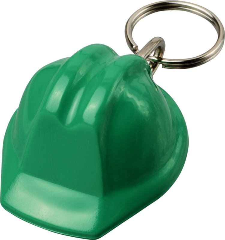 Kolt hard hat-shaped recycled keychain
