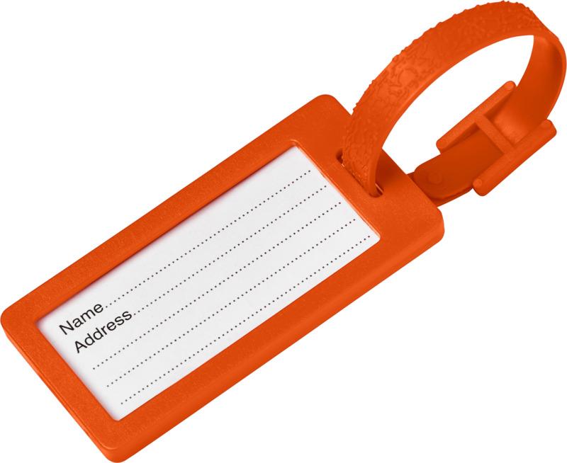 River recycled window luggage tag