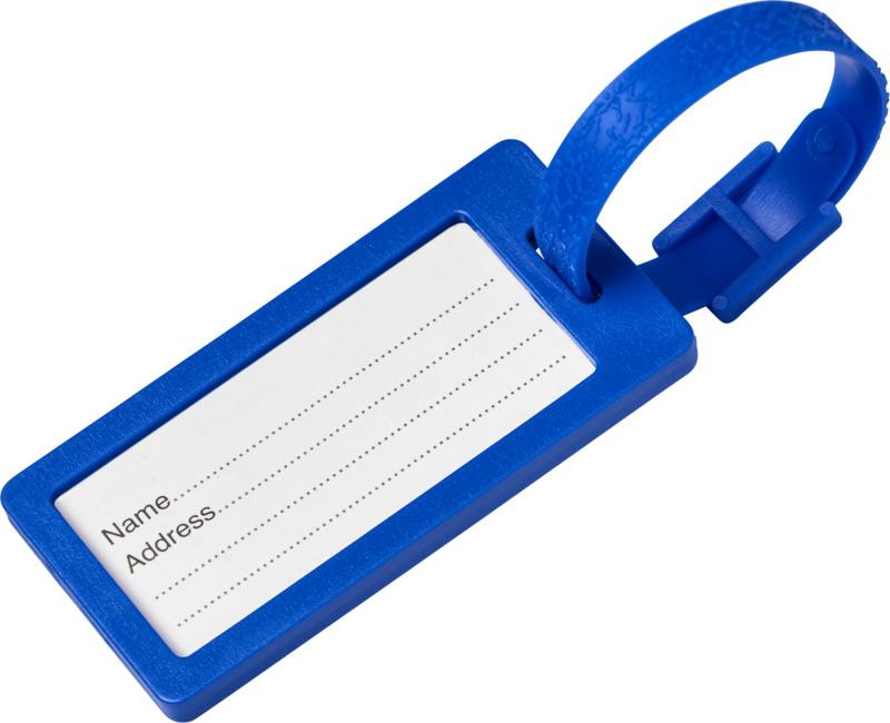 River recycled window luggage tag