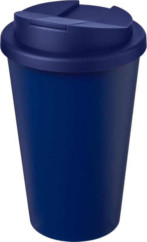 Americano® Eco 350 ml recycled tumbler with spill-proof lid
