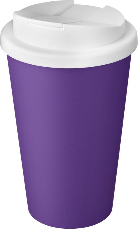 Americano® Eco 350 ml recycled tumbler with spill-proof lid
