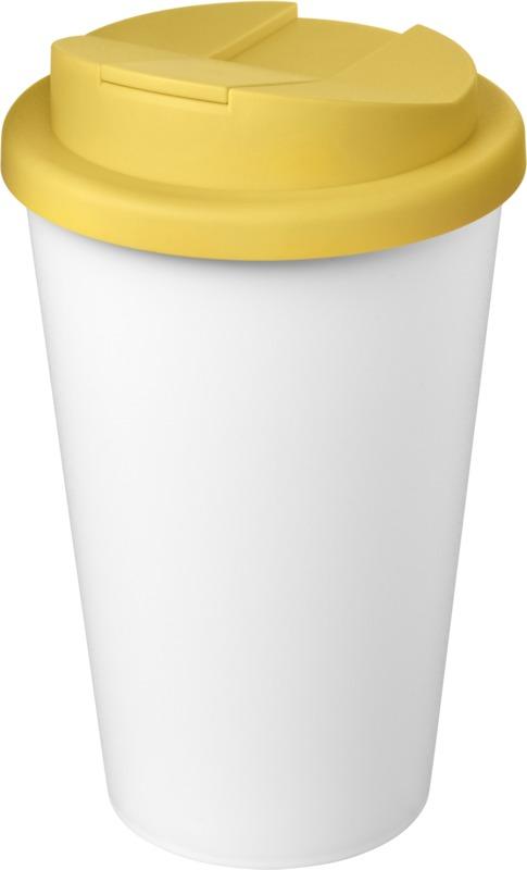 Americano® Eco 350 ml recycled tumbler with spill-proof lid