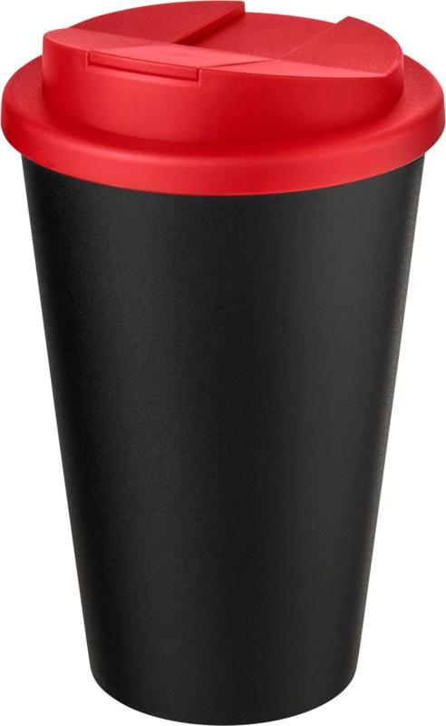 Americano® Eco 350 ml recycled tumbler with spill-proof lid