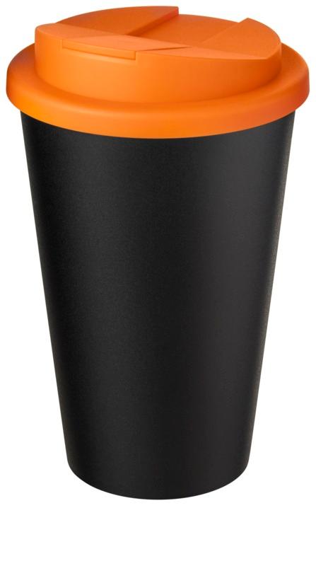 Americano® Eco 350 ml recycled tumbler with spill-proof lid