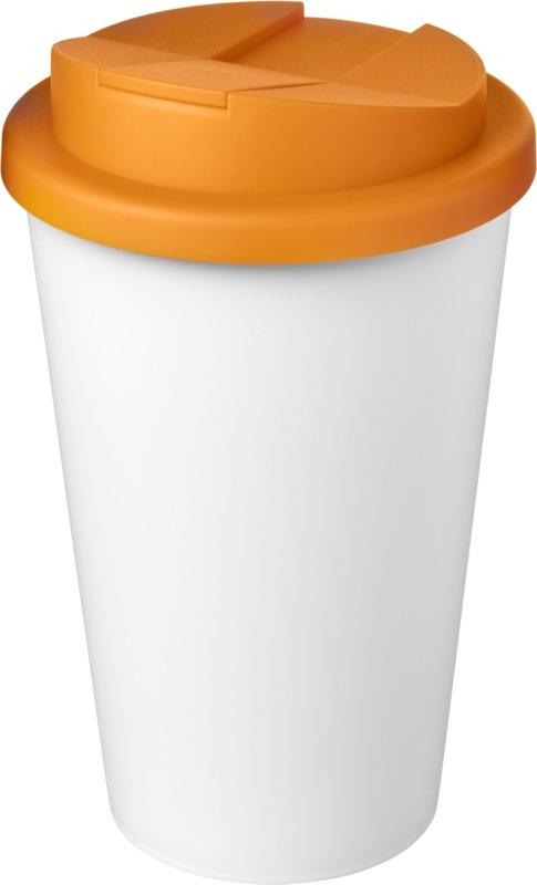 Americano® Eco 350 ml recycled tumbler with spill-proof lid