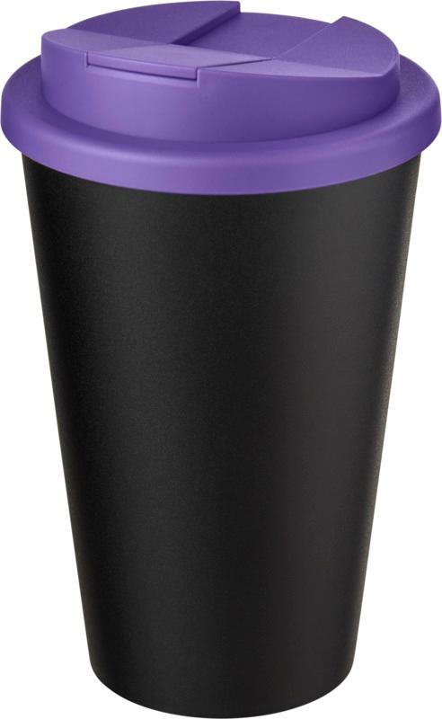Americano® Eco 350 ml recycled tumbler with spill-proof lid