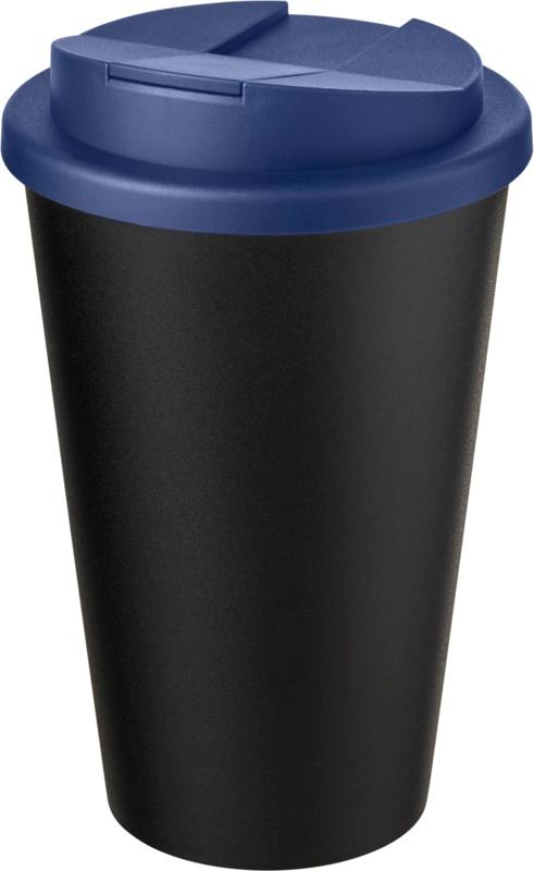Americano® Eco 350 ml recycled tumbler with spill-proof lid