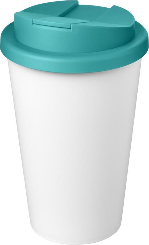 Americano® Eco 350 ml recycled tumbler with spill-proof lid