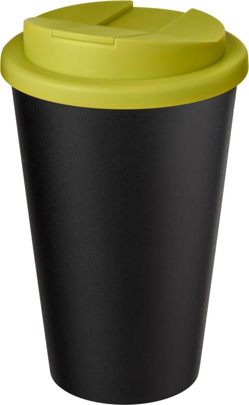 Americano® Eco 350 ml recycled tumbler with spill-proof lid