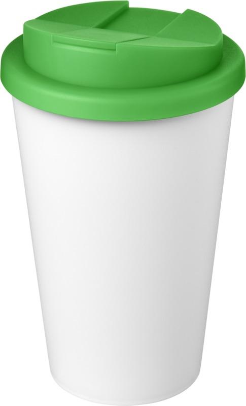 Americano® Eco 350 ml recycled tumbler with spill-proof lid