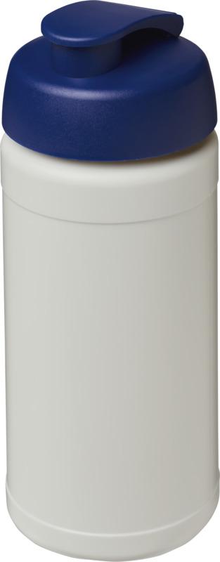 Baseline 500 ml recycled sport bottle with flip lid