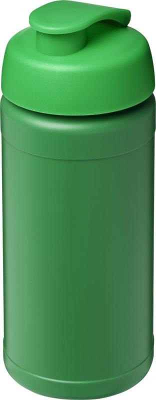 Baseline 500 ml recycled sport bottle with flip lid