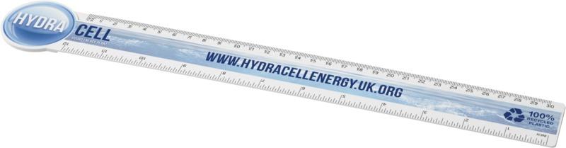 Tait 30cm circle-shaped recycled plastic ruler