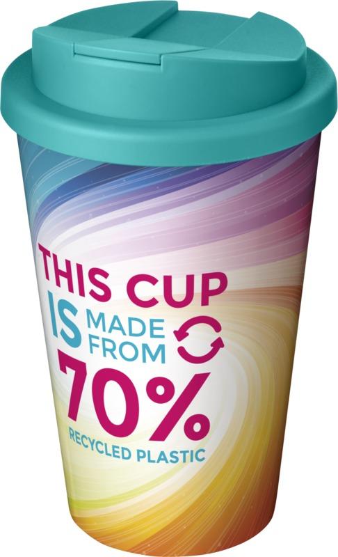 Brite-Americano® Eco 350 ml spill-proof insulated tumbler