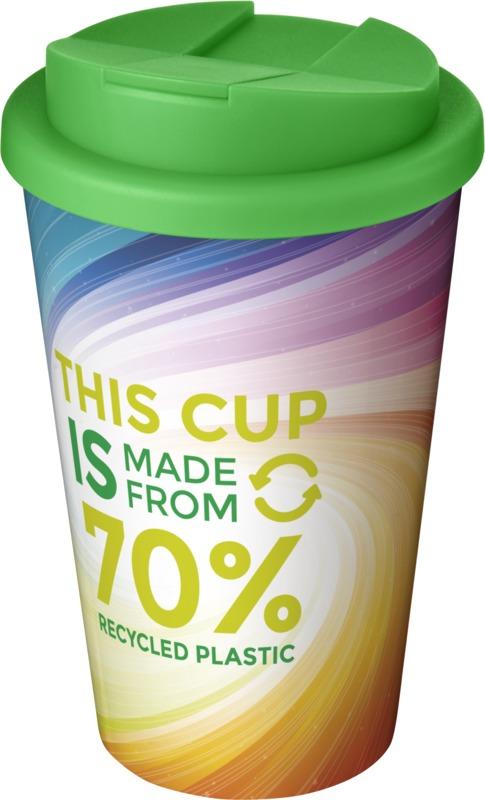 Brite-Americano® Eco 350 ml spill-proof insulated tumbler