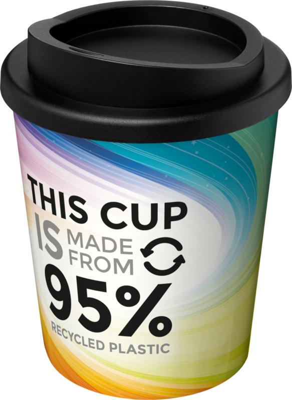 Brite-Americano® Espresso Recycled 250 ml insulated tumbler
