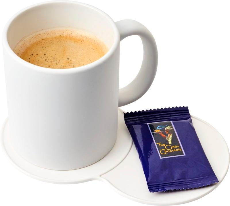 Sidekick plastic coaster