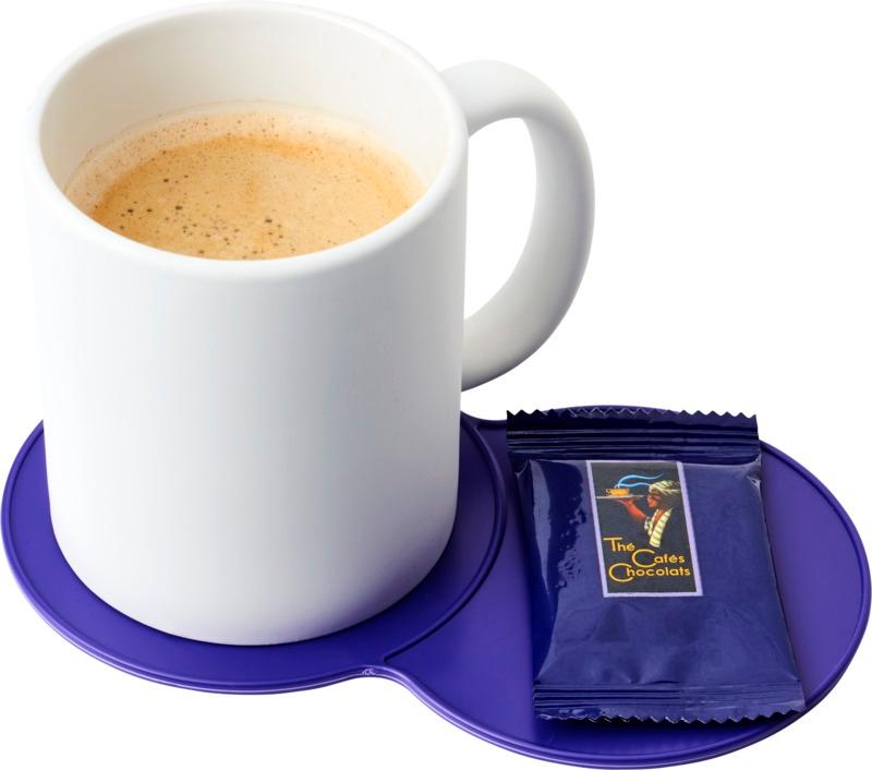 Sidekick plastic coaster