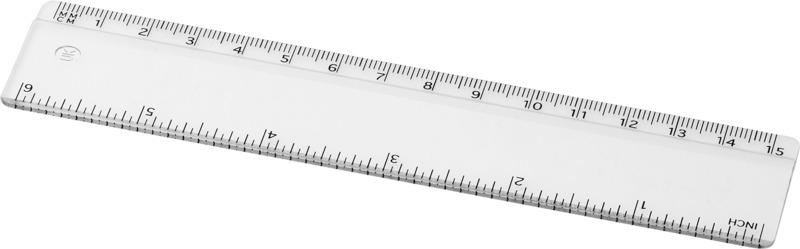 Renzo 15 cm plastic ruler