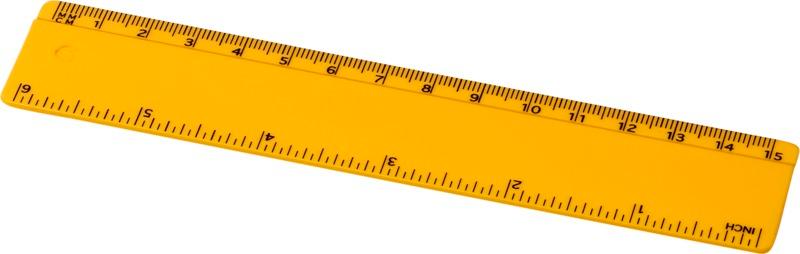 Renzo 15 cm plastic ruler