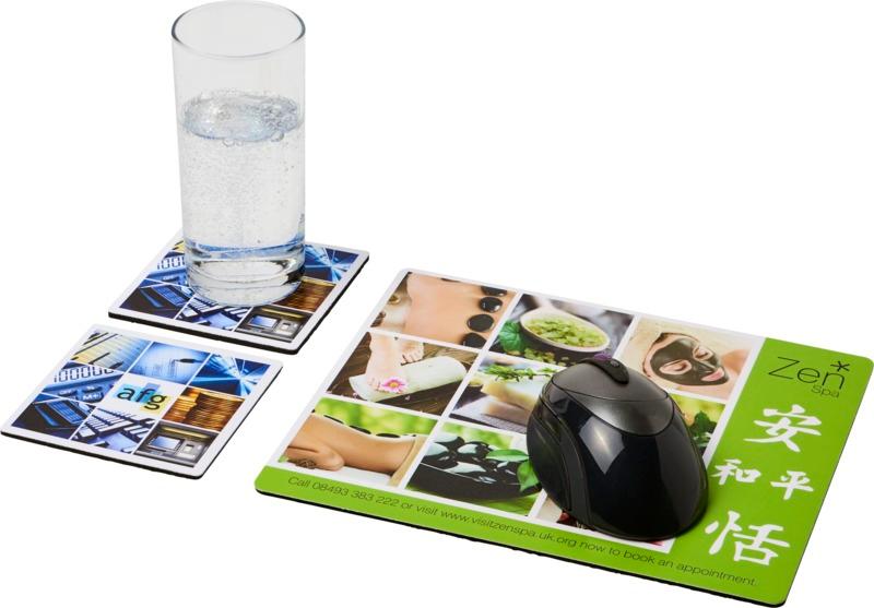 Q-Mat® mouse mat and coaster set combo 3
