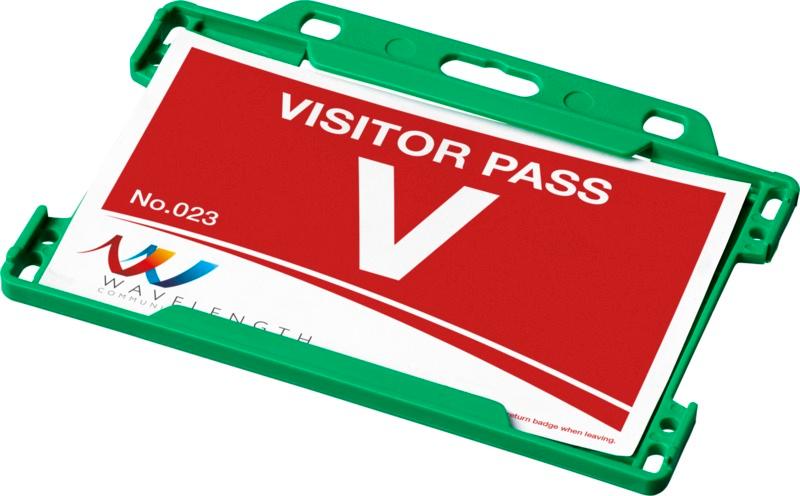 Vega plastic card holder