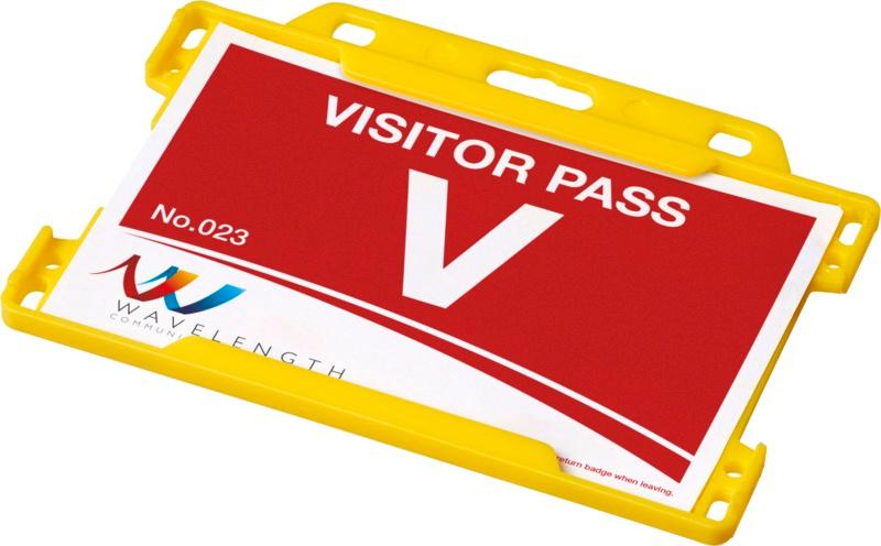 Vega plastic card holder