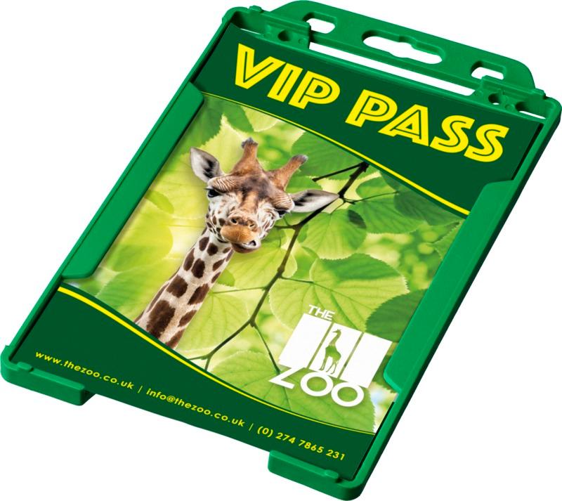 Pierre plastic card holder