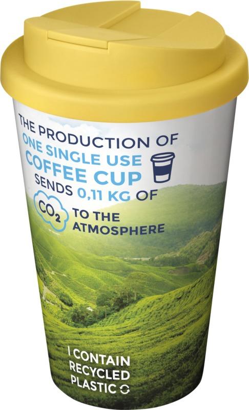 Brite-Americano® 350 ml tumbler with spill-proof lid
