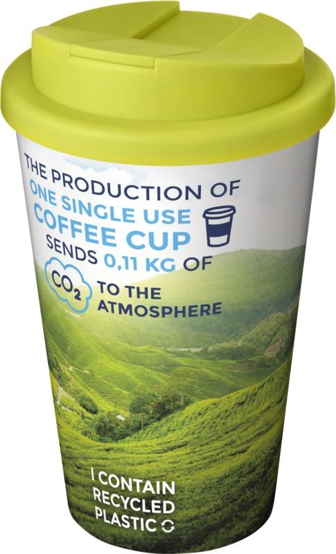 Brite-Americano® 350 ml tumbler with spill-proof lid