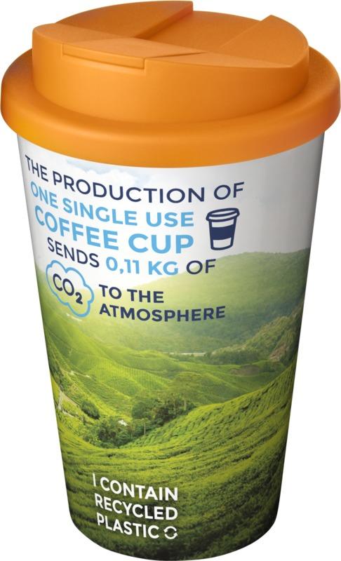 Brite-Americano® 350 ml tumbler with spill-proof lid