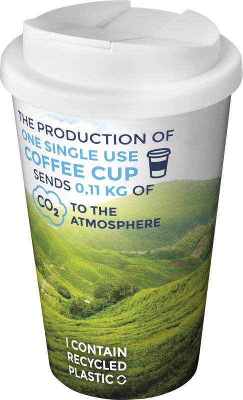 Brite-Americano® 350 ml tumbler with spill-proof lid