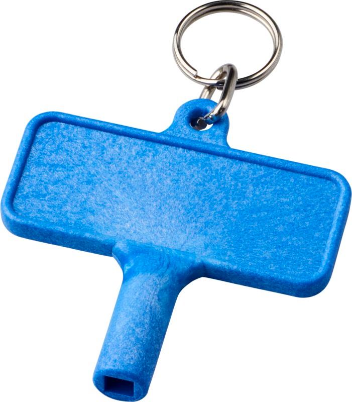 Largo plastic radiator key with keychain
