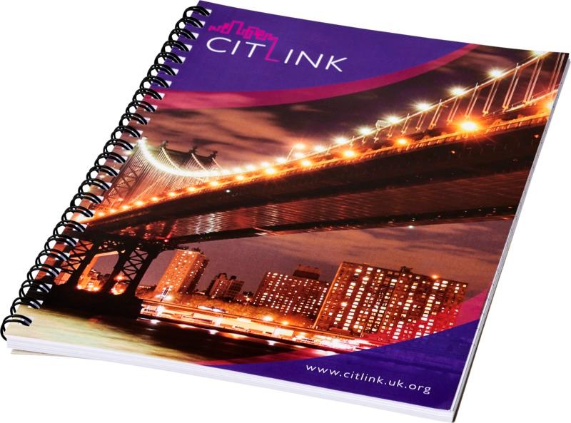 Desk-Mate® spiral A4 notebook