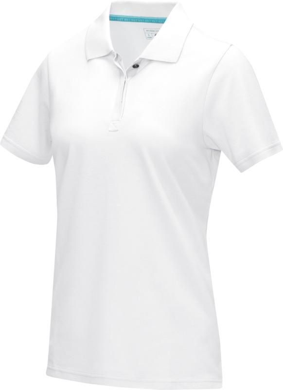 Graphite short sleeve women’s GOTS organic polo
